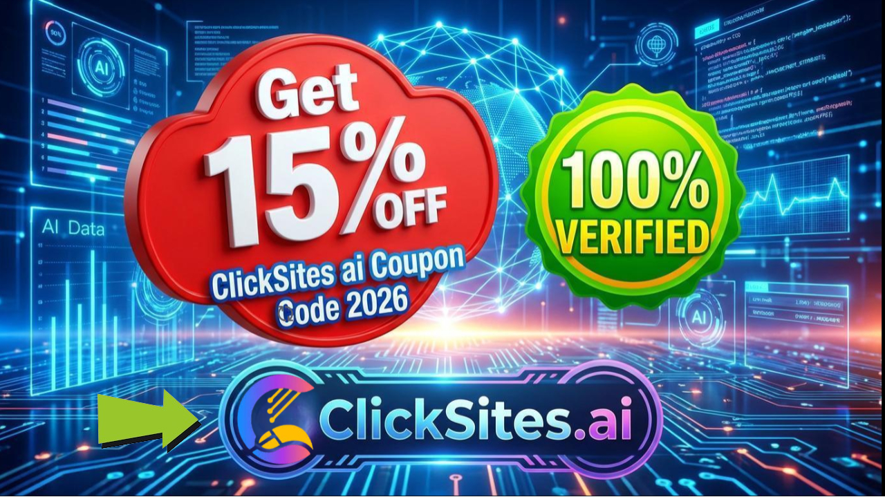 clicksites ai Coupon code